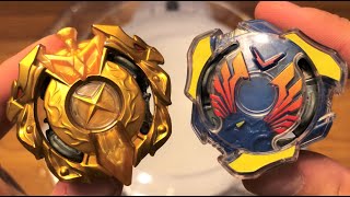 Valtryek V1 vs Xcalius X1  Single Layer Attack types battle  Beyblade Burst [upl. by Ibbie]