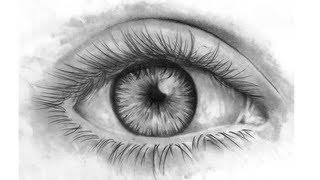 How To Draw Eyes  Come Disegnare un occhio [upl. by Eimarrej]