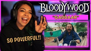 First Time Reaction  Bloodywood  quotGaddaarquot [upl. by Sweet]