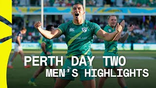 Ireland win a CLASSIC against France  Perth HSBC SVNS Day Two Mens Highlights [upl. by Verdi617]