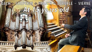 My 2nd Organ Recital at Dijon Cathedral [upl. by Euginomod]