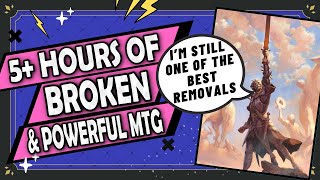 5 Hours of Broken and Powerful MTG Cards To Fall Asleep To [upl. by Boyt]