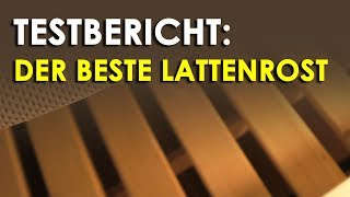 Lattenrost Test  Welcher ist der beste Lattenrost [upl. by Philipps525]