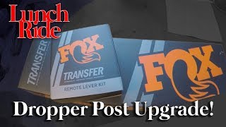 Fox Factory Transfer Dropper Post Installation [upl. by Lincoln]