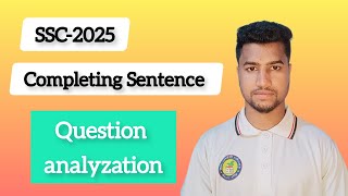 Completing Sentence  Easy English  SSCEnglish [upl. by Yvad]