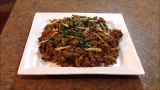 Tawa Keema Recipe  Minced Beef Recipe Spicy Tawa Keema [upl. by Tihw116]