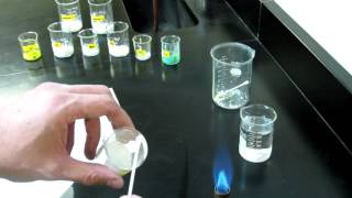 Flame Test Lab [upl. by Reamonn]