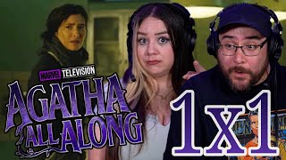 Agatha All Along 1x1 REACTION  quotSeekest Thou the Roadquot  Episode 1 [upl. by Eugirne]