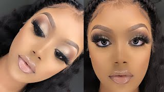 Beginner Friendly Makeup tutorial Natural Glam X Affordable [upl. by Yllrebmik208]