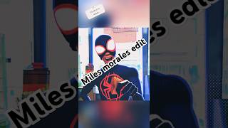 Miles morales edit spiderman acrossthespiderverseeditcapcutviralvideoviralshorts [upl. by Ayal]