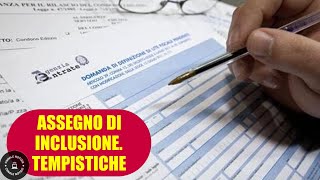 Assegno dinclusione guida tempistiche e requisiti [upl. by Ardnued766]