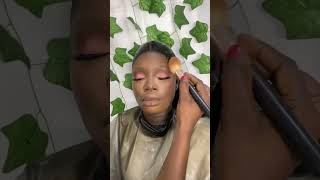 How to makeup a dark skin 🤎🤎makeup viralvideo beauty darkskin trending blackgirlmakeup [upl. by Shimberg]