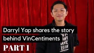 WATCH Darryl Yap shares the story behind VinCentiments PART 1 [upl. by Eusadnilem]