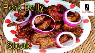 Pork Belly Steak Simpol [upl. by Lorrad938]