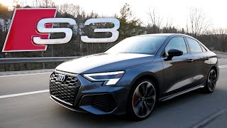 Review 2022 Audi S3  Better or Worse than Golf R [upl. by Adriaens172]