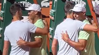 Nadal and Djokovic an EPIC Reunion after 3 years  RolandGarros 2024 [upl. by Nycila]