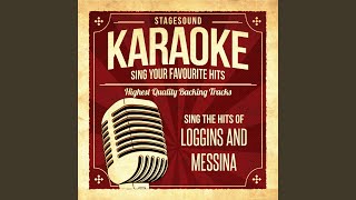 Peace Of Mind Originally Performed By Loggins and Messina Karaoke Version [upl. by Ahsetal171]