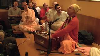 SUPER ECSTATIC Kirtan by HH Kadamba Kanana Swami  Hari Haraye 2013 [upl. by Florin]