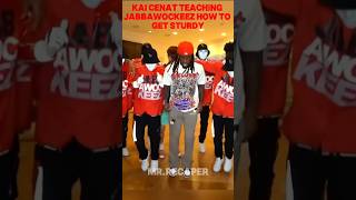 Kai Teaching Jabbawockeez How To Get Sturdy kaicenatstream jabbawockeez shorts dance [upl. by Ahsaf]