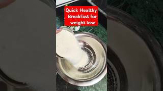 Quickiest and Healthiest Breakfast Option Healthy Recipe Indian Recipes Quick Recipes Instant [upl. by Haelahk]