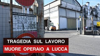 Incidente mortale sul lavoro alla cartiera Modesto Cardella in via Acquacalda a San Pietro a Vico [upl. by Auliffe]