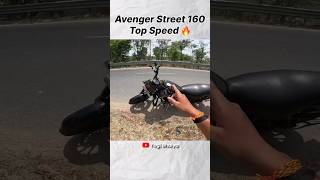 Bajaj Avenger Street 160 Top Speed 🔥 avenger automobile ytshorts rider bikereview bullet [upl. by Sudaorb]