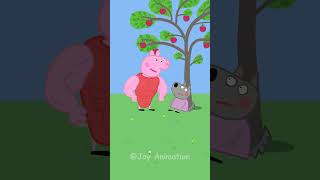 Peppa Apple Tree funny animation peppapig cartoon xuhuong funny phimhoathinh [upl. by Latoye]