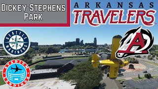 DickeyStephens Park  Microsoft Flight Simulator STADIUM LANDING [upl. by Fraser]