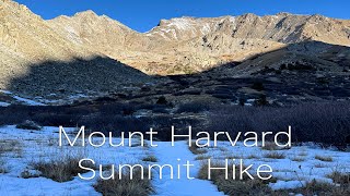 Mount Harvard Summit Hike [upl. by Gennaro1]