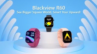 Blackview R60 Smartwatch Official Firstlook 2024 [upl. by Itnuahsa]