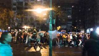 Bukaneros llegando al Bernabéu Real Madrid  Rayo Vallecano 1314 [upl. by Saba]