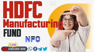 HDFC Manufacturing Fund NFO finnaceknow [upl. by Fifine]