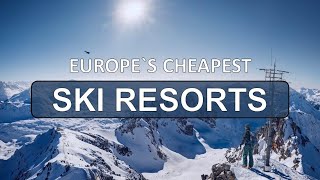 Top 10 Affordable Ski Resorts in Europe 202324 [upl. by Penelope]