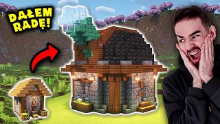 Najlepsza transformacja w Minecraft Dom kartografa zmieniony w epickie obserwatorium 🏰✨ [upl. by Ahsekal]