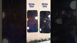 Apple iPhone 13 pro Max Vs Apple iPhone 15 Pro Max BootUp Test Review [upl. by Honig746]