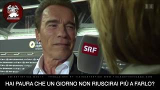 Arnold Schwarzenegger quotIch muss trainierenquot  Deutsche Interview mit ITA SUB [upl. by Anillek]