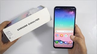 Samsung Galaxy M20 Smartphone Unboxing amp Overview [upl. by Attenyl704]