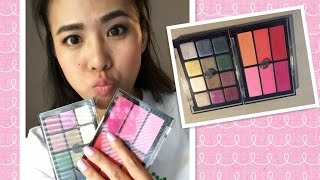 Viseart 新眼影盘，腮红盘试色 Viseart eyeshadow palette and cheek palette swatches [upl. by Nollahp254]