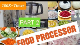 How to Use A Food ProcessorMoulinex Double Force MultiFunctions Food Processor28FunctionsTutorial [upl. by Lillith]