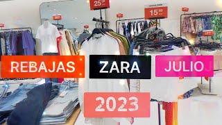 REBAJAS ZARA JULIO 2023 [upl. by Wavell]