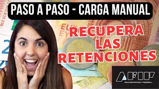 👉 Como Pedir RETENCIONES GANANCIAS por comprar o consumir en USD💸2024✅ [upl. by Hankins]