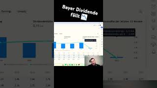 Die Dividende von Bayer wurde gekürzt 📉 shorts bayer trading aktien aktienanalyse dax [upl. by Lough]