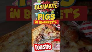 quotPiggy Perfection The Ultimate Pigs in Blankets Toastiequot food shorts cooking [upl. by Anaytat]