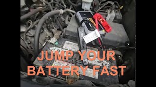 How to Jump Start Your Truck Battery in SECONDS [upl. by Chitkara]