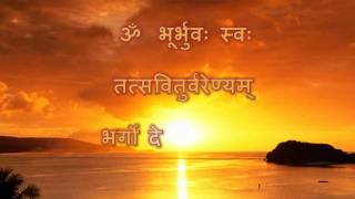 Gayatri mantra with full meaning in English amp Hindi [upl. by Nynnahs]