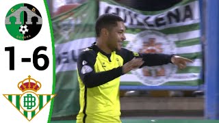 Gévora vs Real Betis 16 Gol de Vitor Roque todos los goles y resumen ampliado [upl. by Olsen]