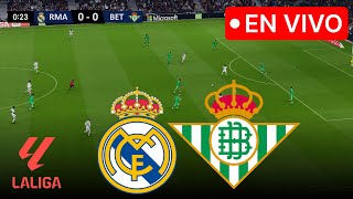 🔴 EN VIVO Real Madrid vs Real Betis  LaLiga 202425  Transmisión completa del partido [upl. by Lekram928]