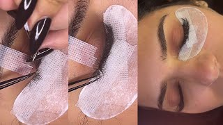 Easy way to use eyelash extensions  6 [upl. by Ayekam572]