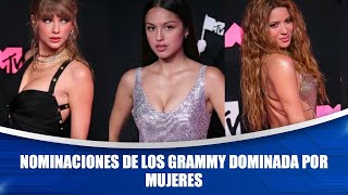 Nominaciones de los Grammy dominada por mujeres [upl. by Garratt]