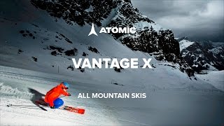 Atomic Vantage X All Mountain skis [upl. by Haididej782]